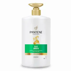 Pantene Hair Science Silky Smooth Shampoo 1000ml with Pro-Vitamins & Vitamin E for hydrated, frizz free hair,for all hai