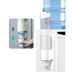 Paper Cup Dispenser Holder Wall Mounted Plastic Drinking Water Cup Dispenser