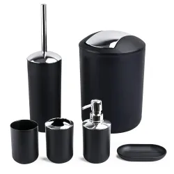 Papillon 6-Piece Bathroom Accessories Set