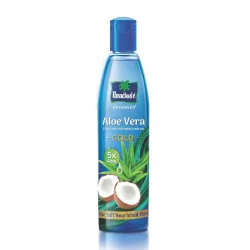 Parachute Advansed Aloe Vera Enriched Coconut Hair Oil Gold | 5X Aloe Vera With Coconut | Makes Hair Sooperr Soft | 600m