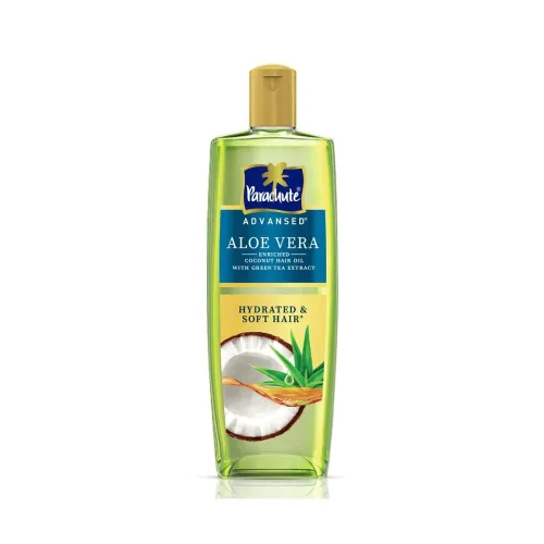 Image of Parachute Advansed Aloe Vera Enriched Coconut Hair Oil for Hydrated & Soft Hair | Intense Nourishment for Locking in Moi