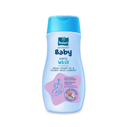 Image of Parachute Advansed Baby Gentle Wash for New Born | Enriched with Virgin Coconut Oil | 