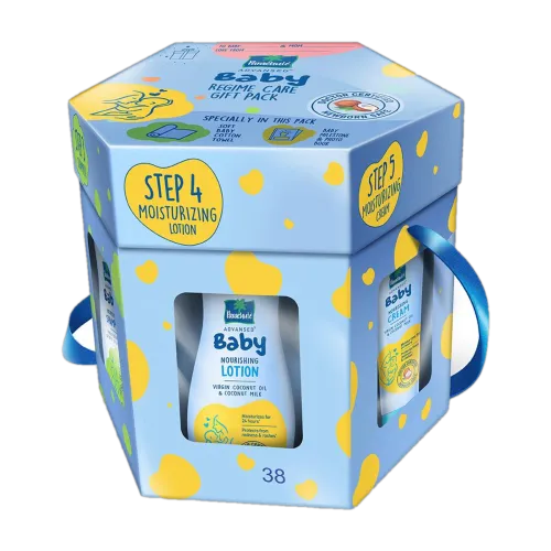 Image of Parachute Advansed Baby Regime Care Gift Pack (Blue)