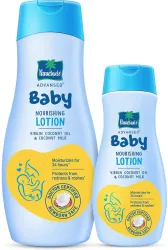Parachute Advansed Baby Lotion for New Born Babies, 410+200ml