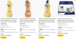Parachute Advansed Beauty Products Upto 64% Discount
