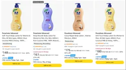 Parachute Advansed Body Lotion upto 73% Discount