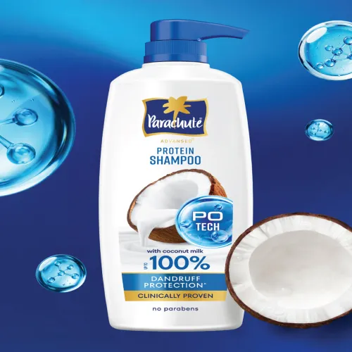 Image of Parachute Advansed Dandruff Protection Protein Shampoo - 650 ml