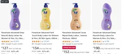Parachute Advansed Deep Nourish Body Lotion Starting at ₹127 @ #Amazon 