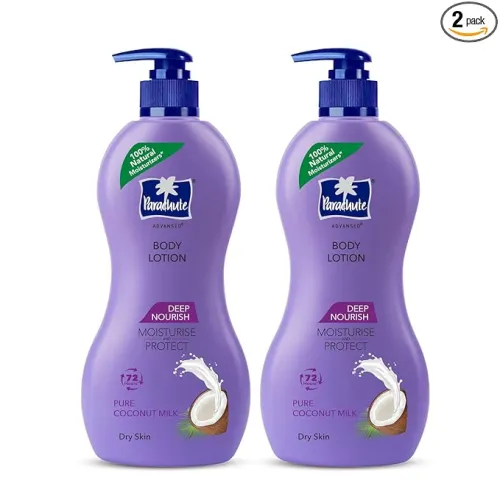 Image of Parachute Advansed Deep Nourish Body Lotion for Women & Men, Dry Skin, 400ml | Pure Coconut Milk, 100% Natural, 72h Mois