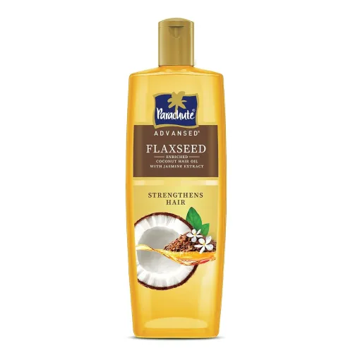 Image of Parachute Advansed Flaxseed Enriched Coconut Hair Oil for Stronger