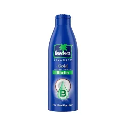 Parachute Advansed Gold Biotin & Coconut Hair Oil | Deep Nourishment for Fuller Hair| No Paraben or Silicone | 300ml