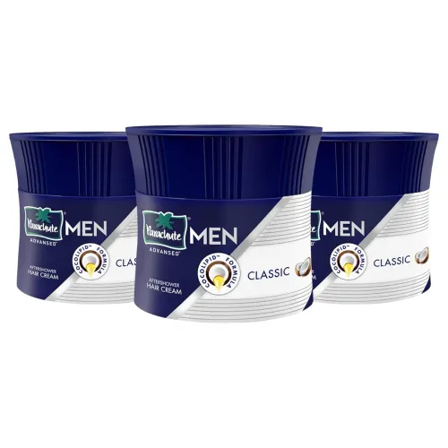 Image of Parachute Advansed Hair Cream for Men, 100ml (Pack of 3)|Hair Cream After Shower 