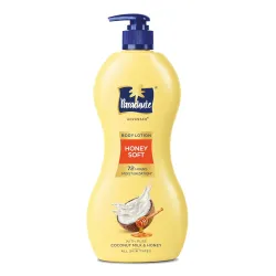 Parachute Advansed Honey Soft Body Lotion, With Honey, 100% Natural, Dry Skin Moisturizer, Silky Smooth Skin, 600ml