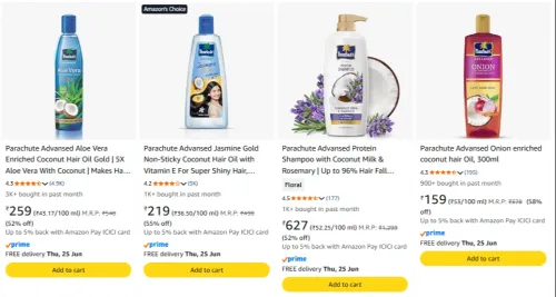 Image of Parachute Advansed oil up to 58% Discount 