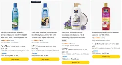 Parachute Advansed oil up to 58% Discount 