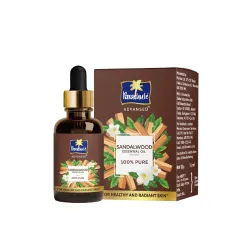 Parachute Advansed Sandalwood Essential Oil, 14ml| 100% Pure | For Healthy, Radiant Skin | Skin‑Soothing | Calming & Skin‑Brightening Aroma care