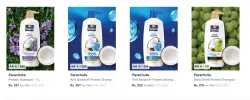 Parachute Shampoo at minimum 70% Discount