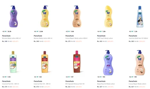 Image of Parachute Body Lotion 400 ml starting @ ₹148