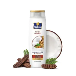 Parachute Advansed Protein Shampoo with Coconut Milk & Shikakai | Up to 96% Hair Fall Reduction & up to 23X Hair Fall Co