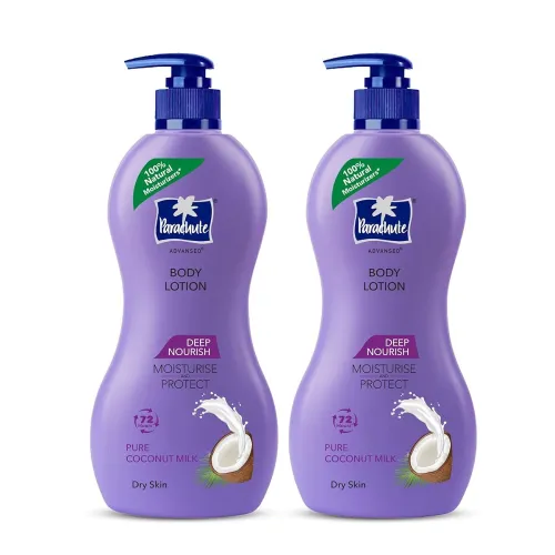 Image of Parachute Advansed Deep Nourish Body Lotion (400ml, Pack of 2)