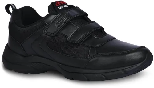 Image of Paragon  Velcro Casual Shoes For Boys & Girls  (Black)