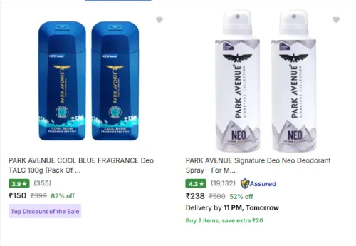 Image of Park Avenue Beauty And Grooming Proudect Up-to 85% Discount