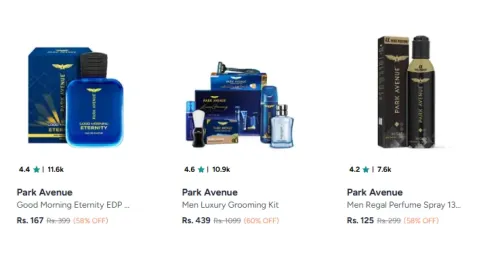 Image of Park Avenue Beauty Products up to 60% Discount