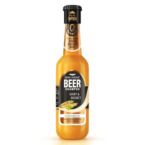 Image of Park Avenue Beer shampoo for Shiny & Bouncy Hair (180ml) 