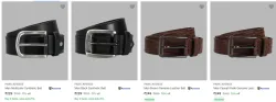 Park Avenue Belts starting @ ₹229