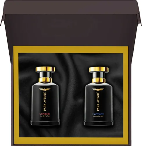 Image of PARK AVENUE Gift Set for Men - Conquer & Harmony Eau de Parfum - 200 ml (For Men)
