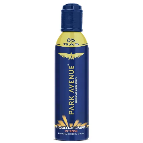 Image of Park Avenue Liquid for Good Morning Intense NO GAS Perfume For Men Fresh Long Lasting Fragrance 130ml, Blue