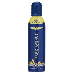 Park Avenue Liquid for Good Morning Intense NO GAS Perfume For Men Fresh Long Lasting Fragrance 130ml, Blue