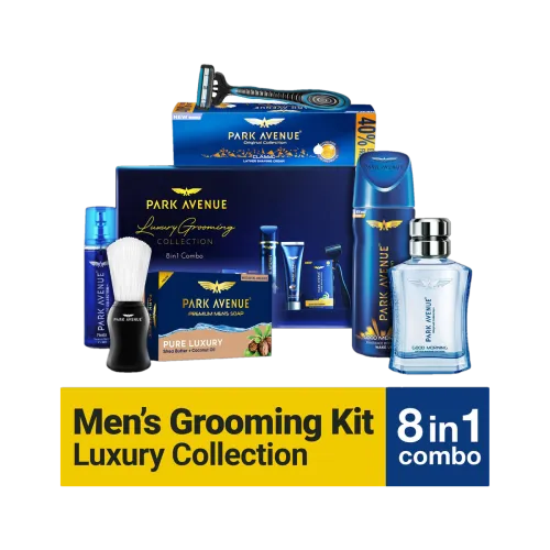 Image of PARK AVENUE Luxury Grooming Kit for Men (8 Items in the set)