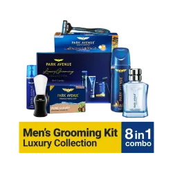 PARK AVENUE Luxury Grooming Kit for Men (8 Items in the set)