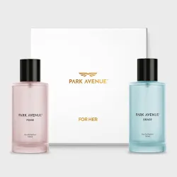 Park Avenue For Her | Luxury Perfume Gift Set for Women | 2 x 100ml | Grace & Poise | Long Lasting EDP | Fresh | Floral 