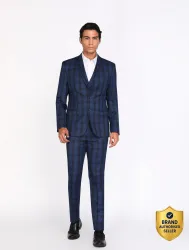 PARK AVENUE Men 3 PC Suit Checkered Suit