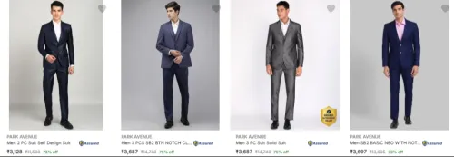 Image of Park Avenue men's 2pec suit up to 75% Discount 