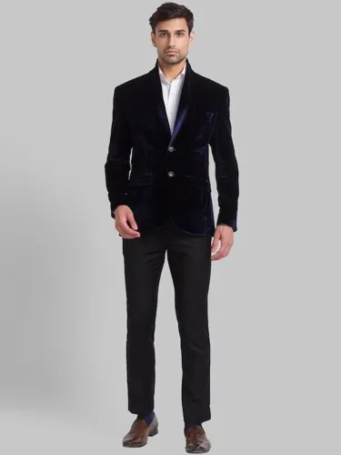 Image of PARK AVENUE SB2 BTN SHAWL LAPEL SUPER SLIM FIT Solid Men Suit
