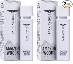Park Avenue Men Voyage Amazon Woods Liquid Perfume, 120Ml (Pack of 2)