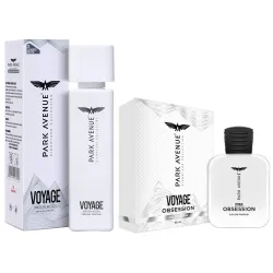 Park Avenue Men Voyage Obsession Eau De Parfum, 50 Ml &Voyage Amazon Woods Perfume Spray, 120Ml