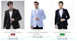 PARK AVENUE Mens Blazer at minimum 65% Discount