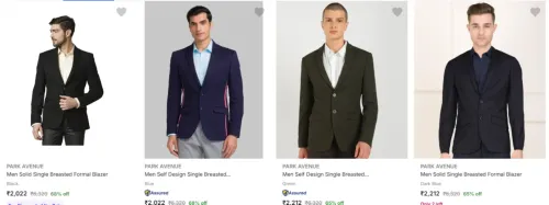 Image of Park Avenue men's blazer up to 68% Discount 