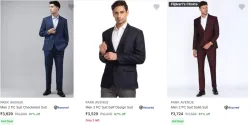 Park Avenue Mens Readymade Suits Upto 67% Disscount