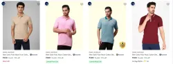 PARK AVENUE Mens T-shirts at minimum 70% Discount