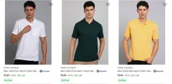 Park Avenue Mens T-Shirts upto 65% Discount