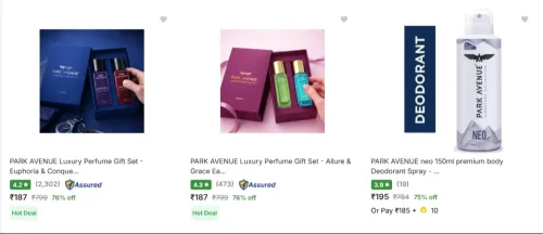 Image of Park Avenue Perfume upto 76% Discount