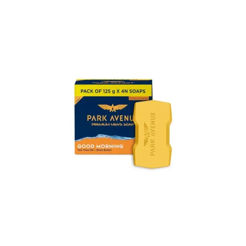 Image of Park Avenue Premium Men’s Soaps for Bath 125g (Pack of 4)