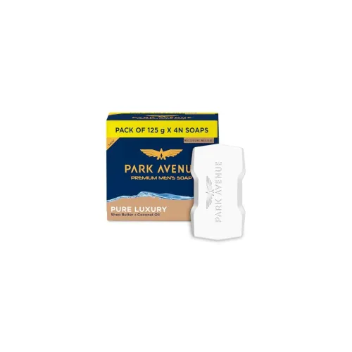 Image of Park Avenue Premium Men’s Soaps 125g (Pack of 4) 