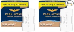 Park Avenue Pure Luxury Soap Pack of 8 500gm