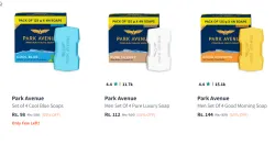 Park Avenue Soap Minimum 60% Discount